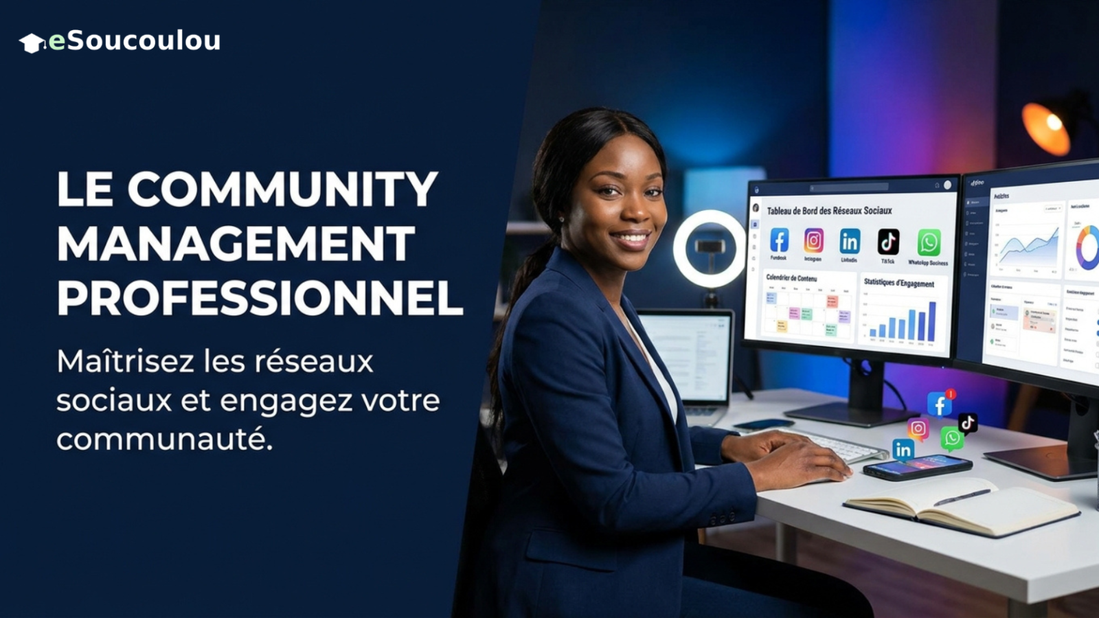 Community Manager certifié : gérer les réseaux d&rsquo;une PME africaine