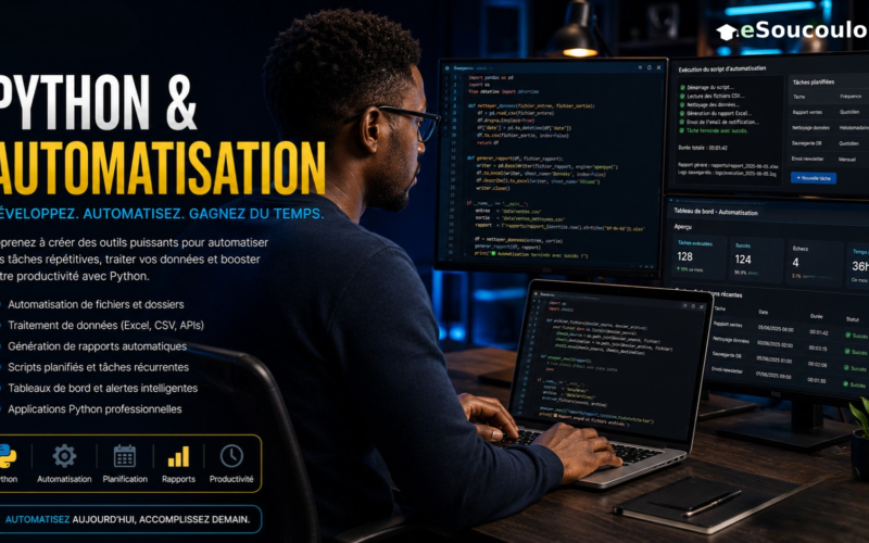 Python de zéro à employable : automatise tes tâches en 30 jours