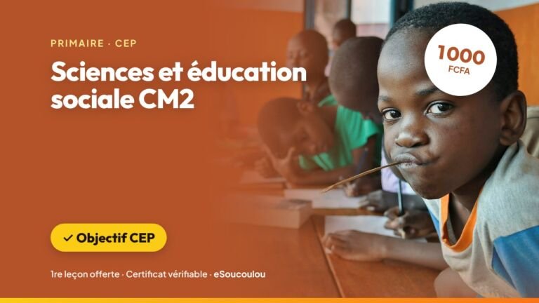 Réussir le CEP en sciences et éducation sociale (CM2) : le guide du parent et du répétiteur