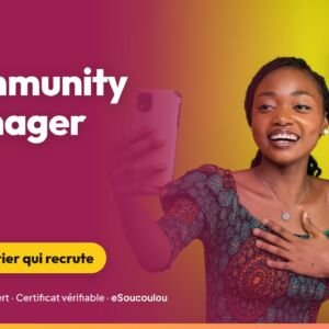Community manager : gérer les réseaux d&rsquo;une PME africaine (certificat inclus)