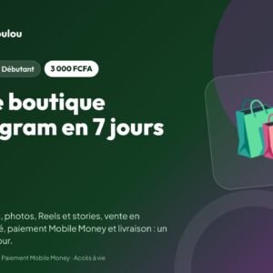 Lancer une boutique Instagram sans site web en 7 jours